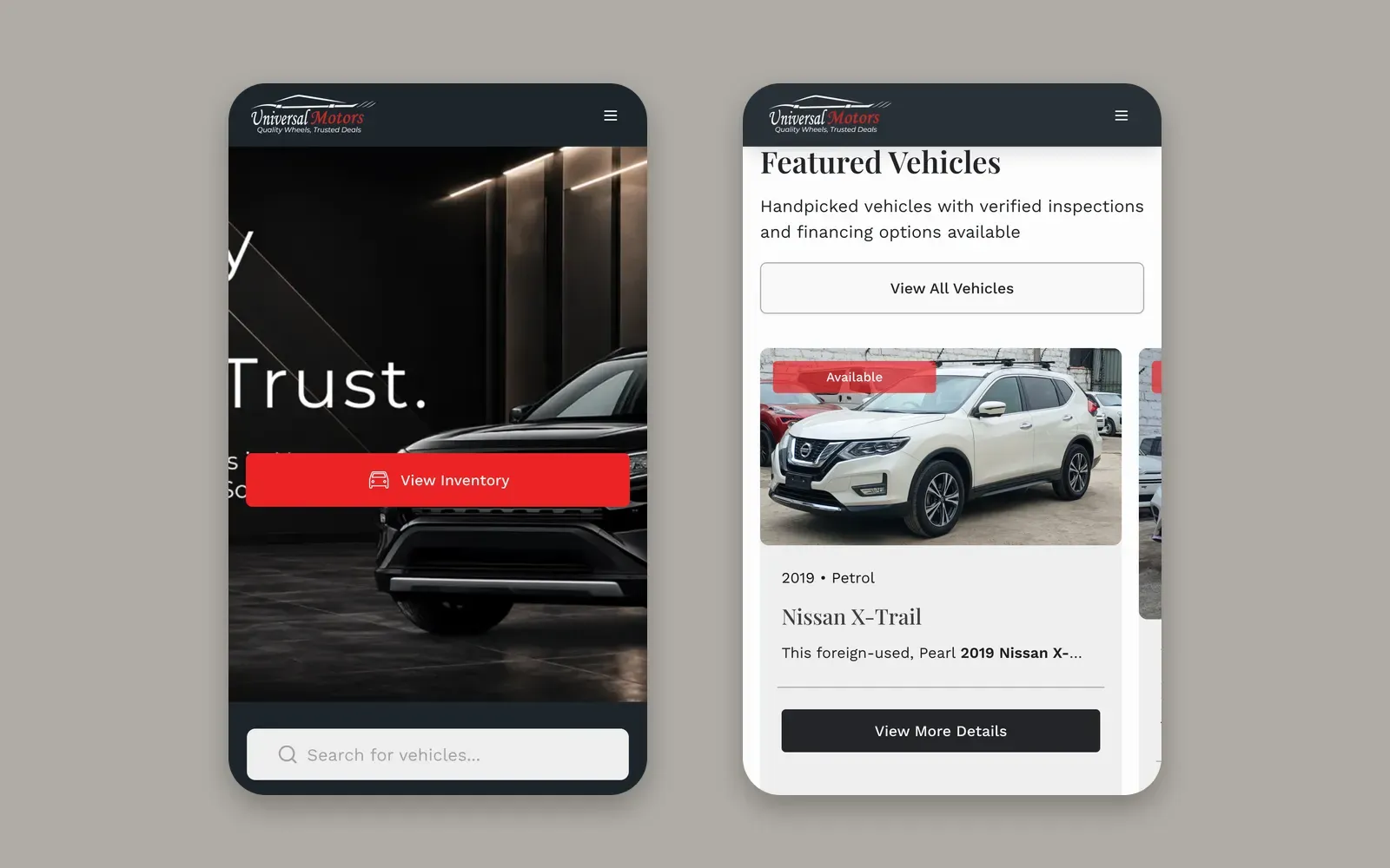 Universal Motors on a phone