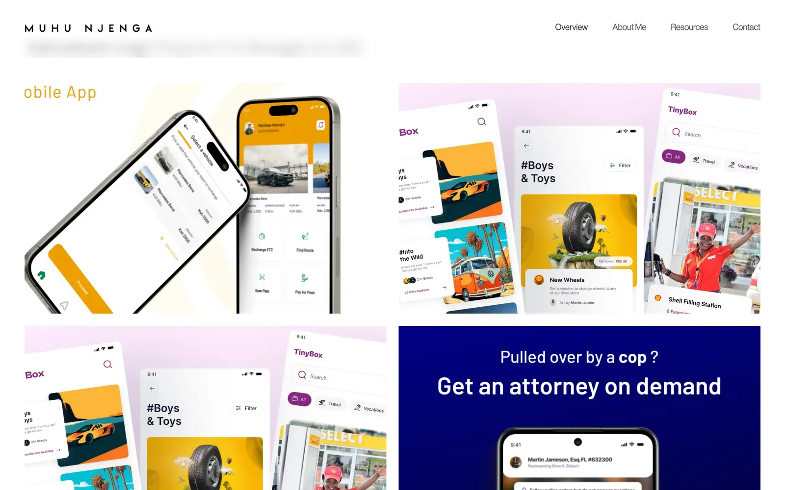 Muhu Njenga - further down the home page