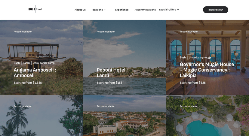 Hoteles & Hogares - Travel and Accommodation